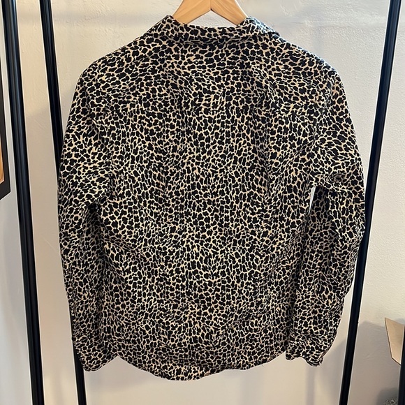 J Crew // Leopard Print Button Down Shirt - Picture 7 of 7